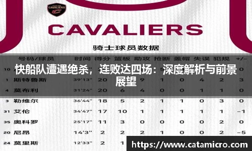 快船队遭遇绝杀，连败达四场：深度解析与前景展望